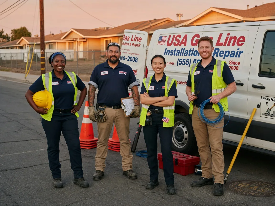 Gas Line Installation company in Lost Springs, WY